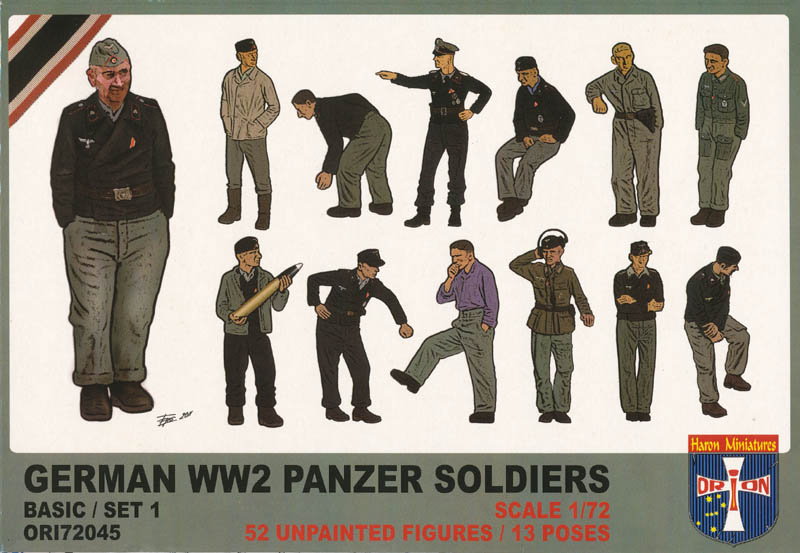 German panzer soldiers - set 1 - Click Image to Close