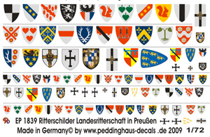 Prussian knight shields