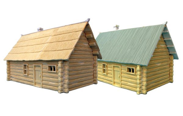 Single Storey Log House (2 kits)