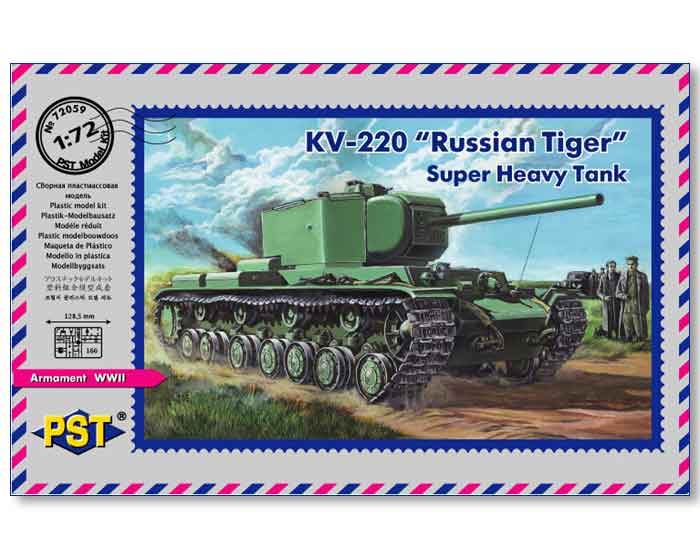 KV-220 Super Heavy Tank - Russian Tiger