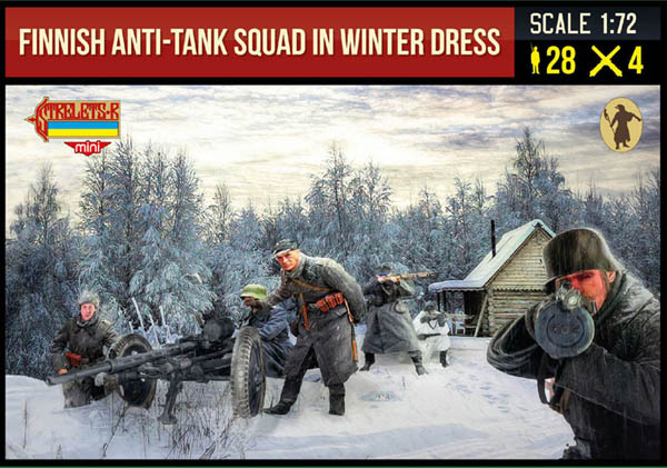 WW2 Finnish Anti-Tank Squad in Winter Dress