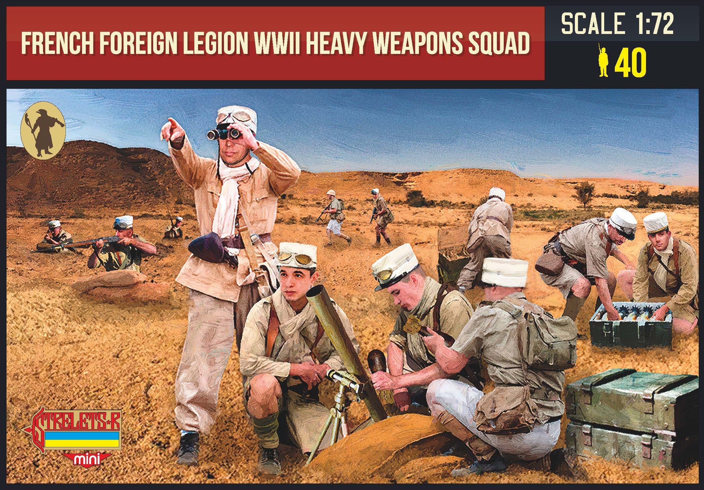 WW2 French Foreign Legion Heavy Weapons