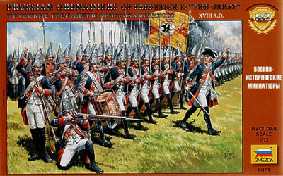 Prussian Grenadiers Of Frederick II/ Frederick The Great